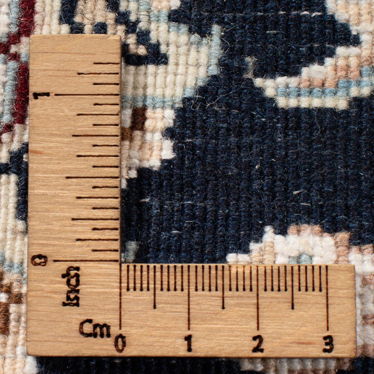 Persisk tæppe - Nain - Premium - 343 x 246 cm - creme