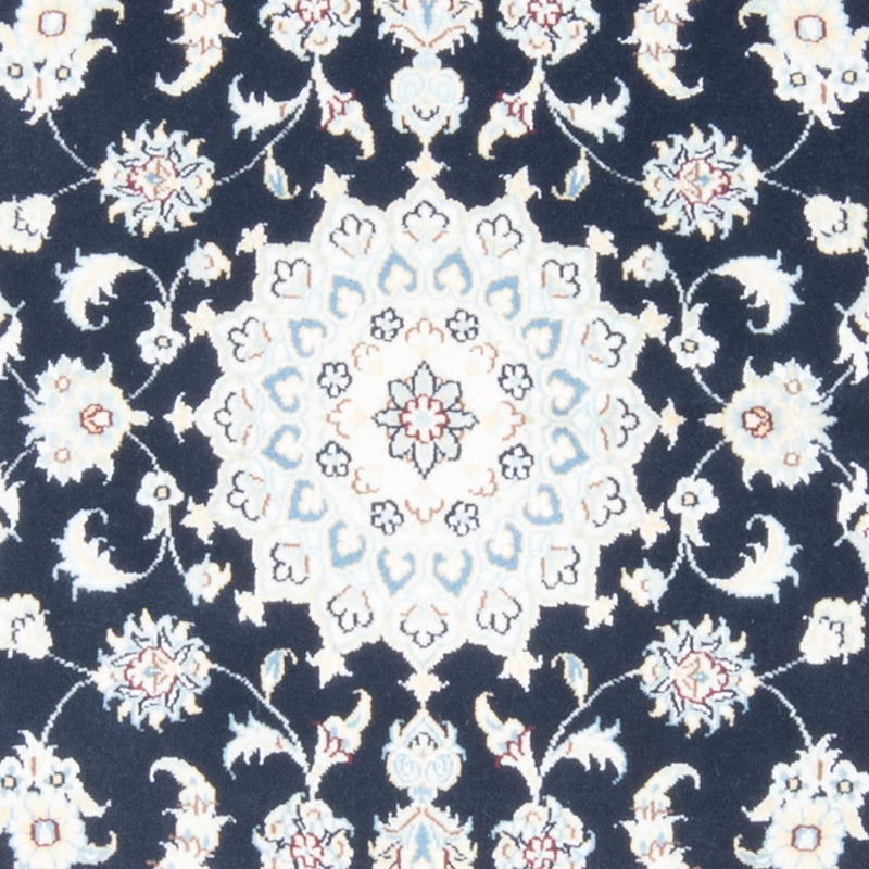 Løber Persisk tæppe - Nain - Royal - 203 x 81 cm - mørkeblå