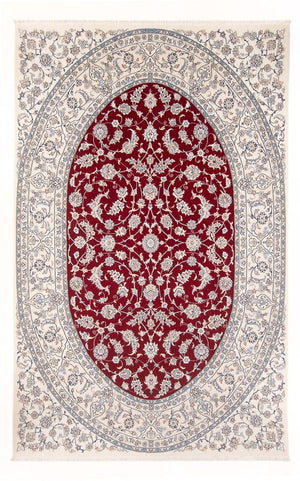 Persisk tæppe - Nain - Premium - 297 x 203 cm - rød