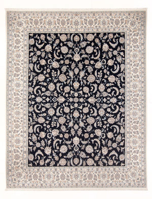 Persisk tæppe - Nain - Premium - 305 x 248 cm - mørkeblå