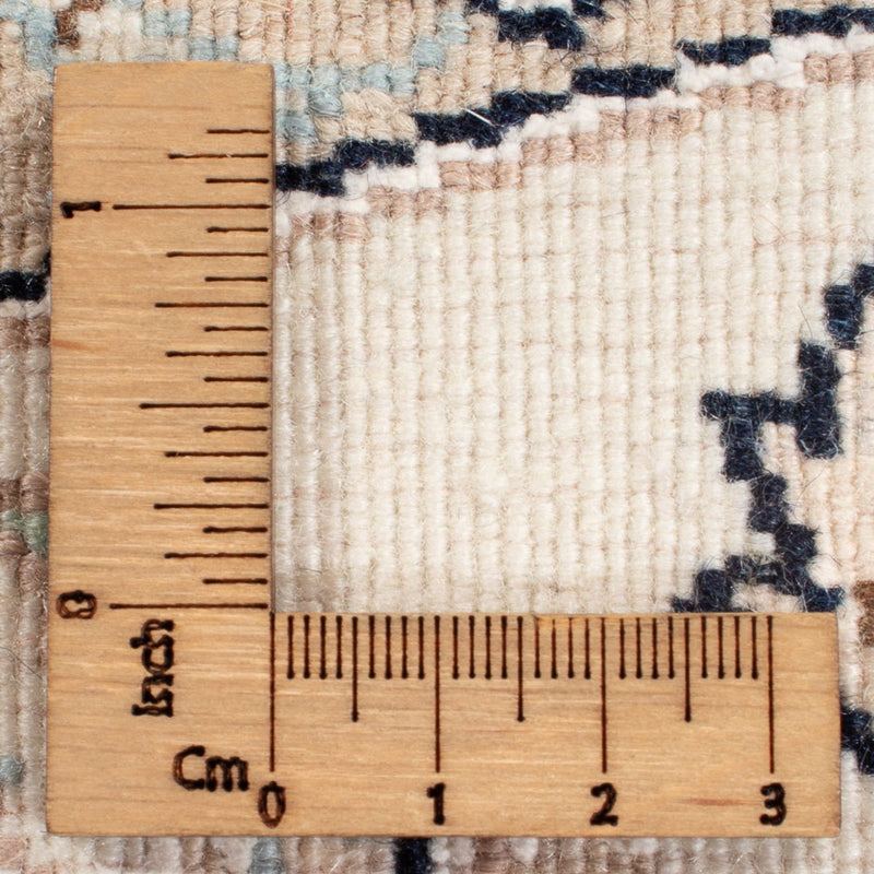 Persisk tæppe - Nain - Premium rundt  - 148 x 149 cm - creme