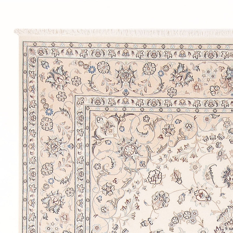 Persisk tæppe - Nain - Premium - 300 x 198 cm - creme