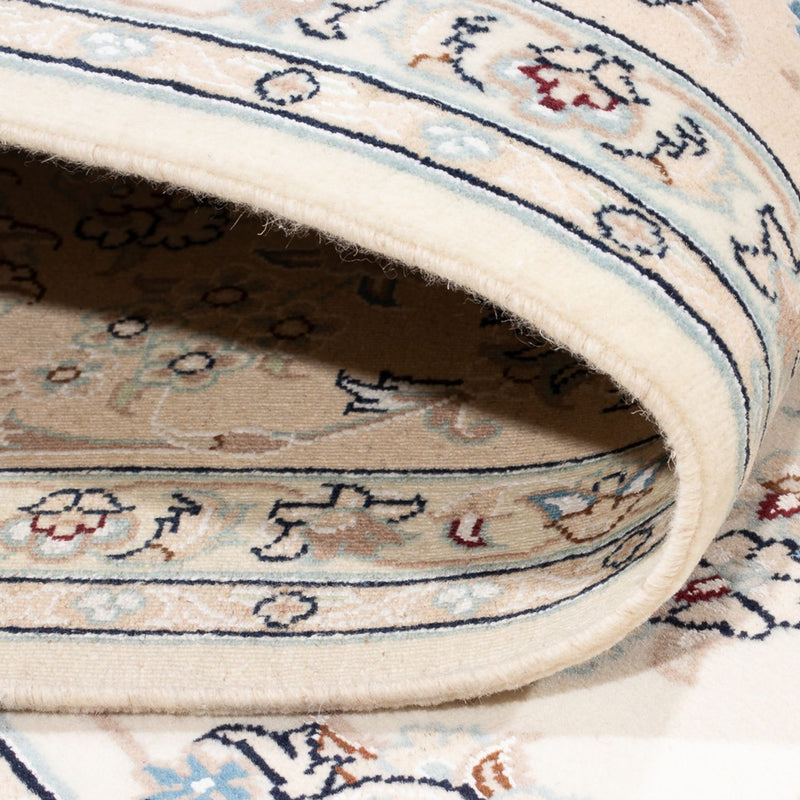 Persisk tæppe - Nain - Premium - 300 x 198 cm - creme