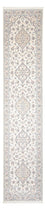Løber Persisk tæppe - Nain - Premium - 390 x 93 cm - creme