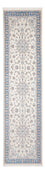 Løber Persisk tæppe - Nain - Premium - 306 x 90 cm - creme