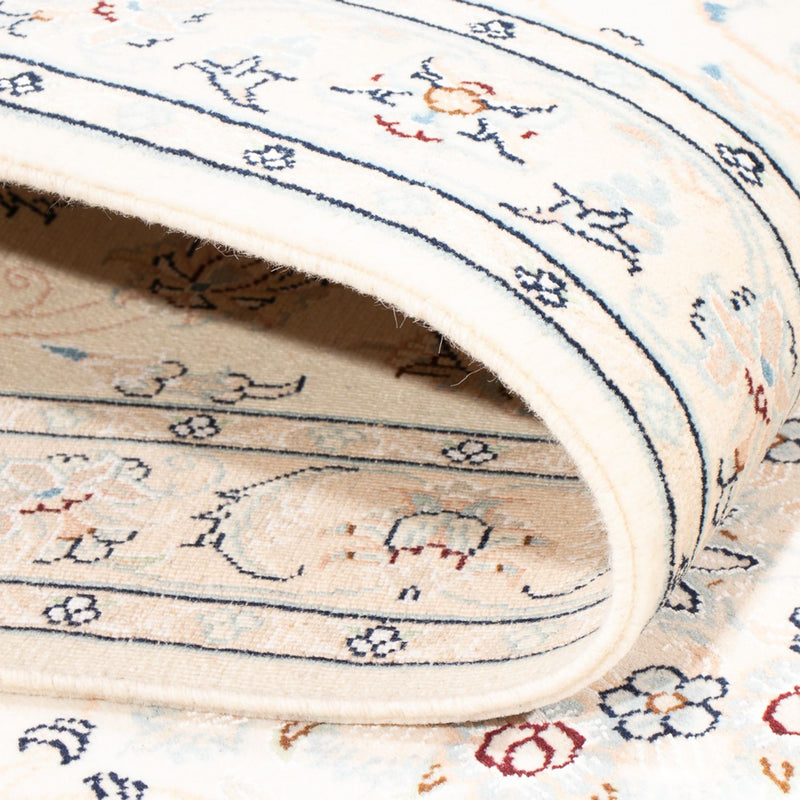 Løber Persisk tæppe - Nain - Premium - 309 x 80 cm - creme