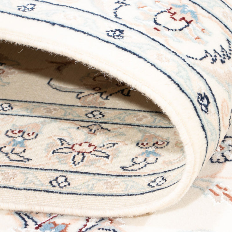 Løber Persisk tæppe - Nain - Premium - 314 x 81 cm - creme