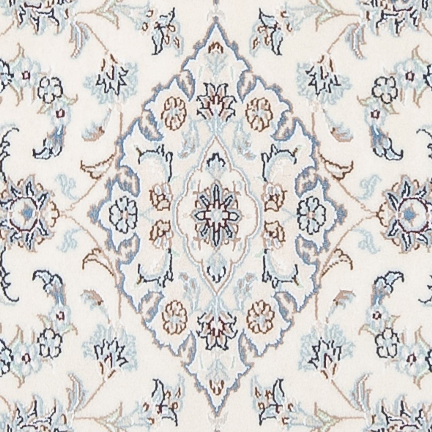 Løber Persisk tæppe - Nain - Premium - 295 x 80 cm - creme