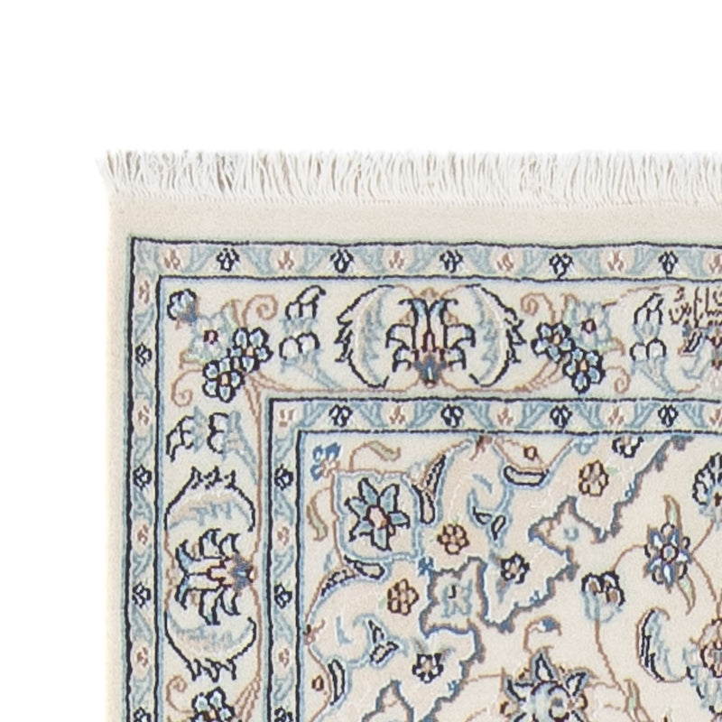 Løber Persisk tæppe - Nain - Premium - 295 x 80 cm - creme