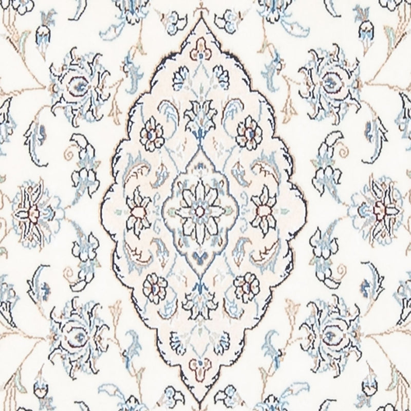 Løber Persisk tæppe - Nain - Premium - 346 x 84 cm - creme