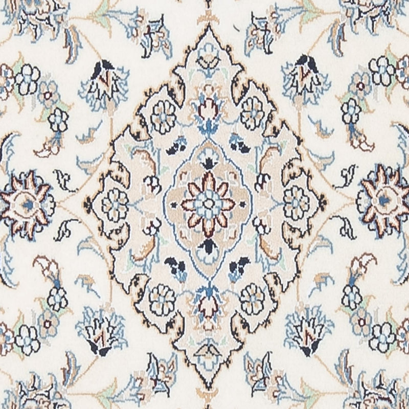 Løber Persisk tæppe - Nain - Premium - 304 x 80 cm - creme