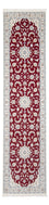 Løber Persisk tæppe - Nain - Premium - 302 x 82 cm - rød