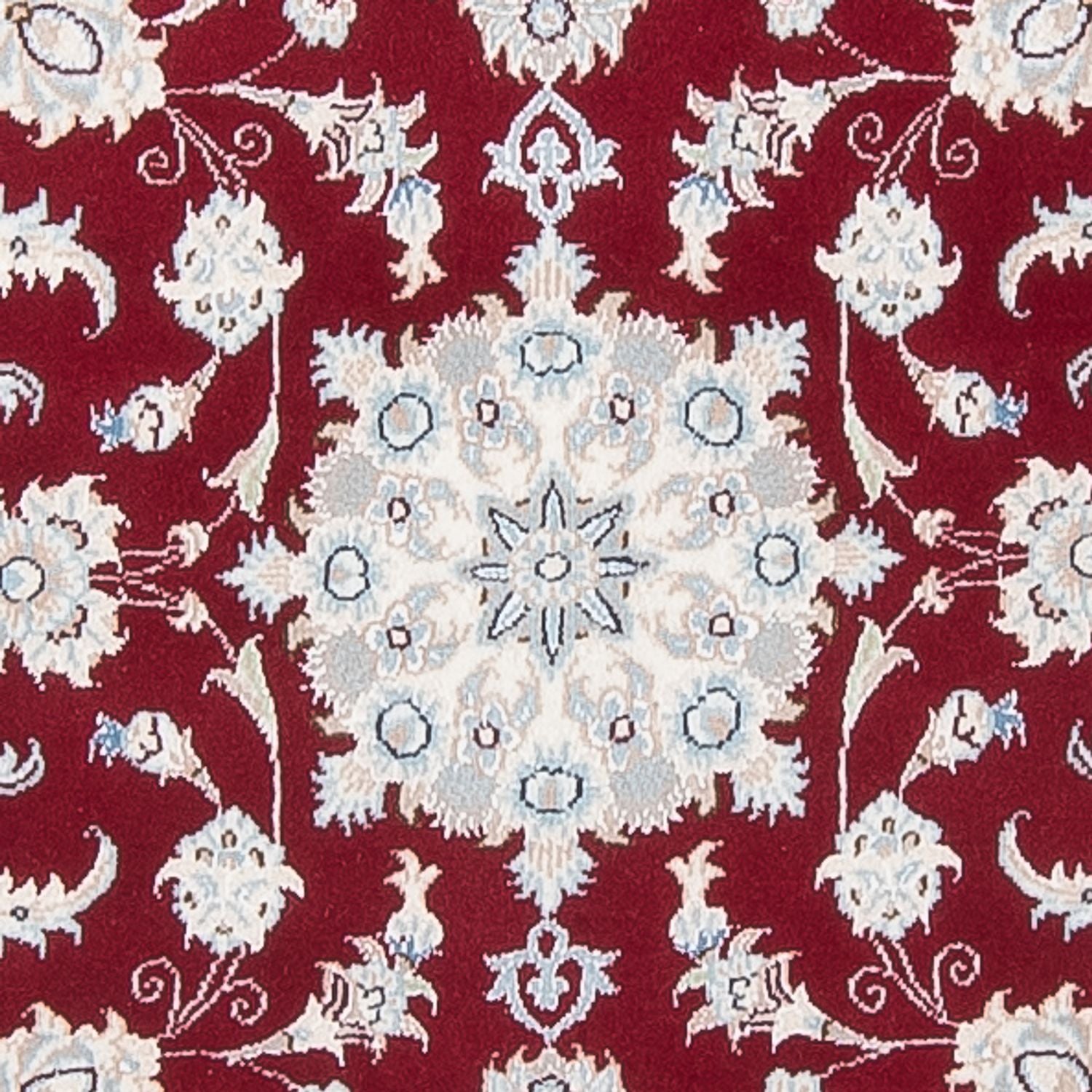 Løber Persisk tæppe - Nain - Premium - 297 x 81 cm - rød