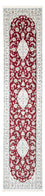 Løber Persisk tæppe - Nain - Premium - 354 x 86 cm - rød