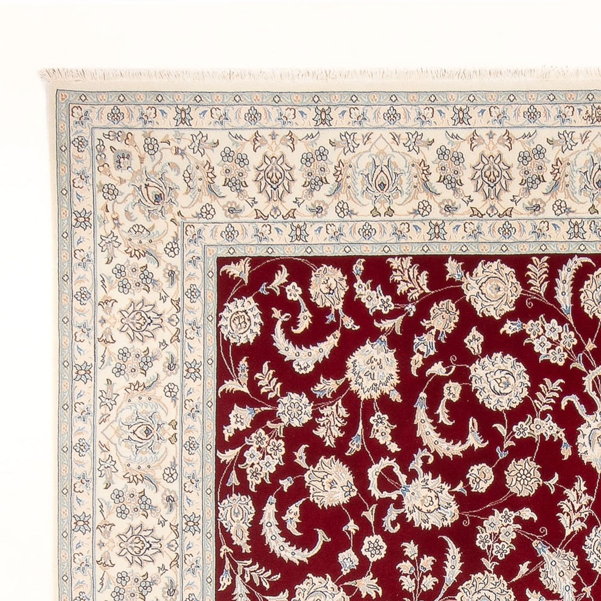 Persisk tæppe - Nain - Premium - 300 x 248 cm - rød