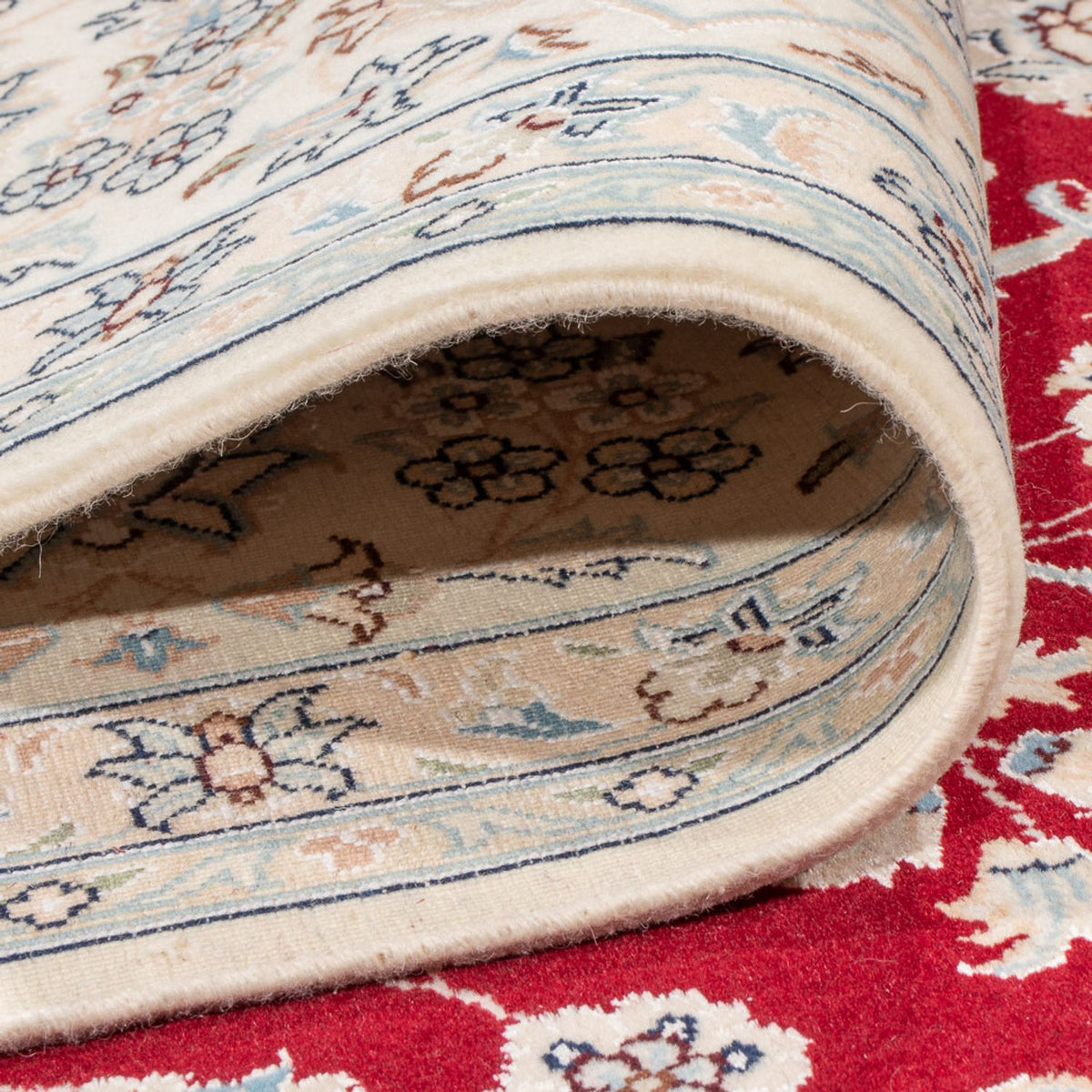 Persisk tæppe - Nain - Premium - 300 x 248 cm - rød