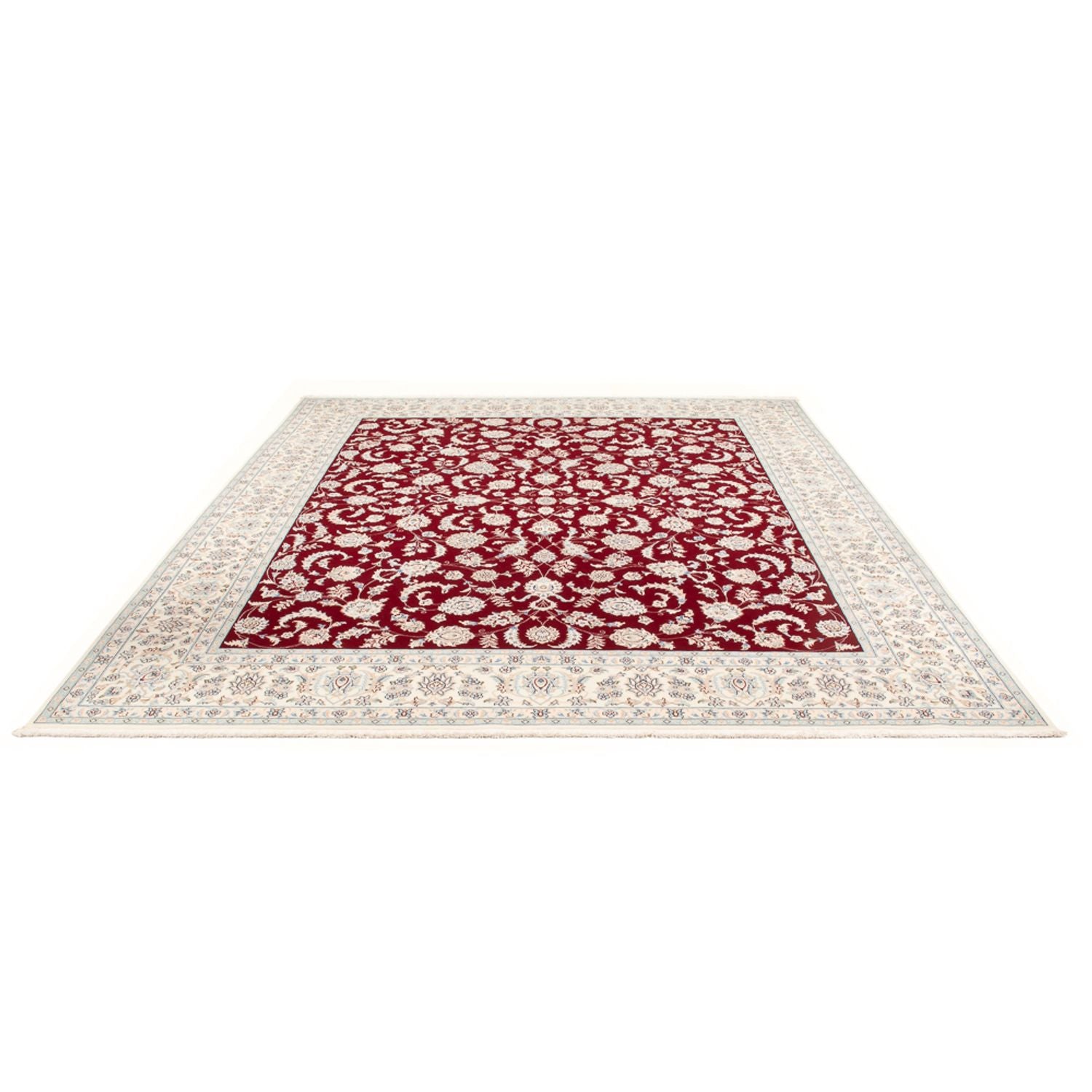Persisk tæppe - Nain - Premium - 300 x 248 cm - rød