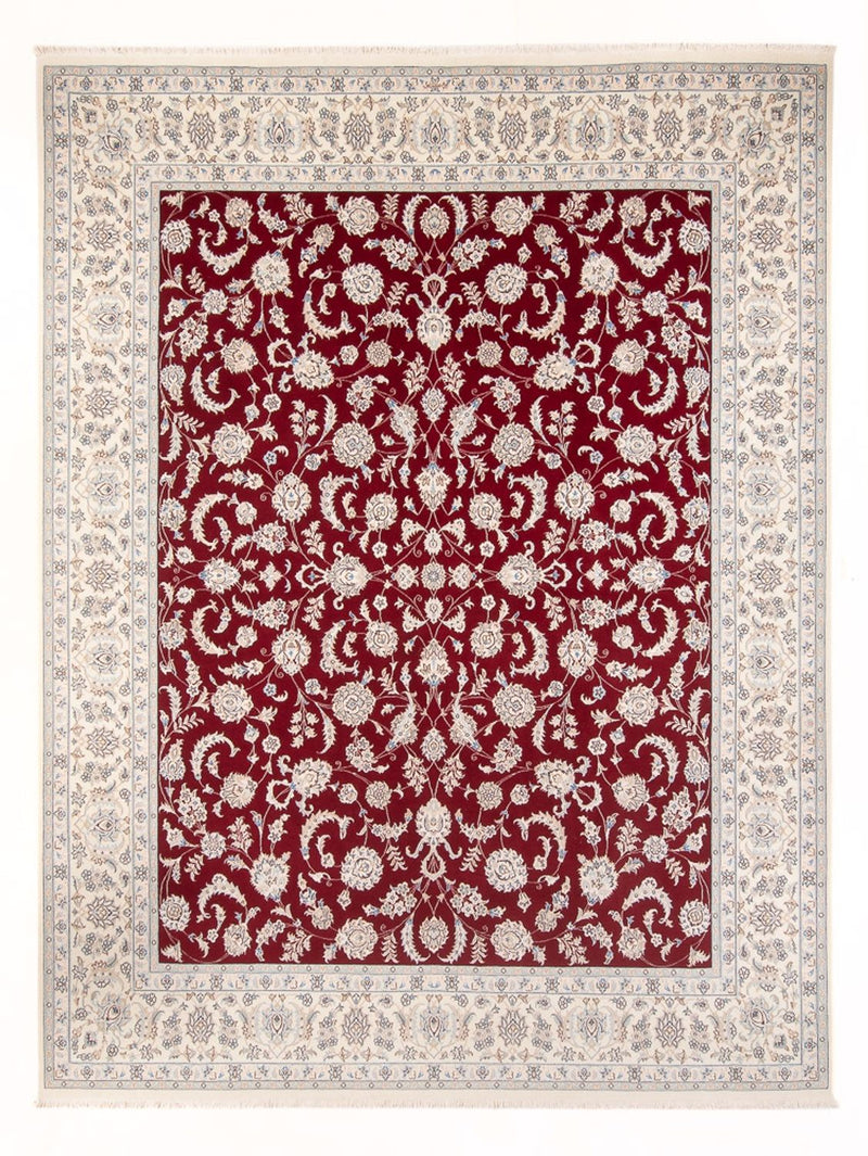 Persisk tæppe - Nain - Premium - 307 x 248 cm - rød