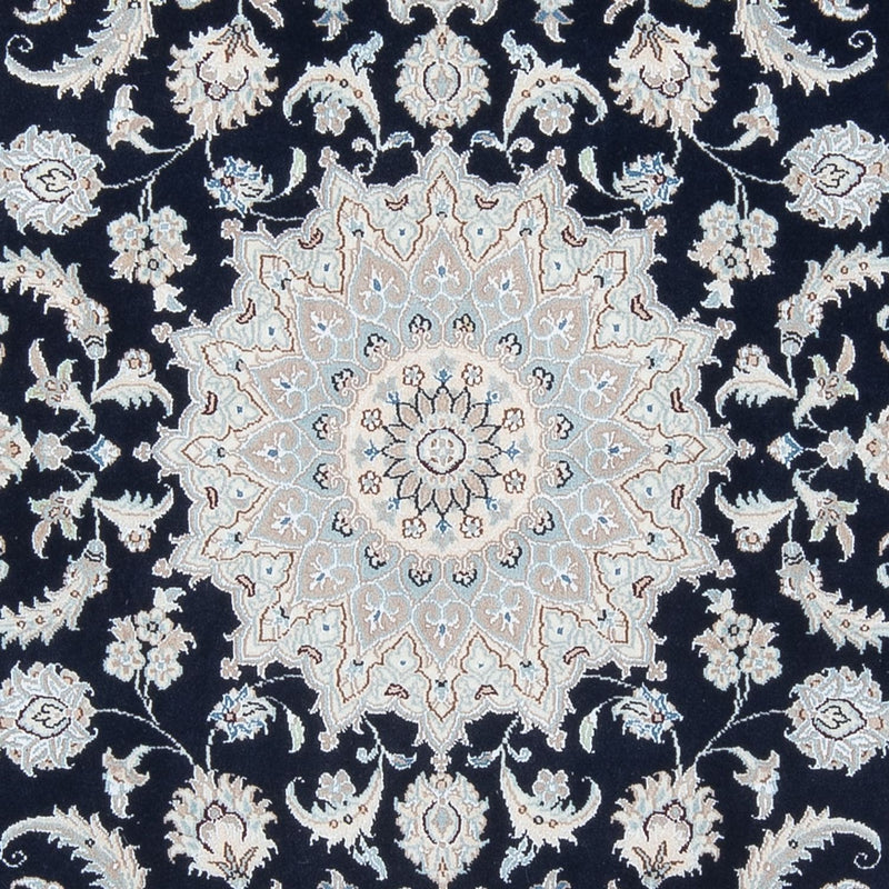 Persisk tæppe - Nain - Premium - 199 x 149 cm - mørkeblå