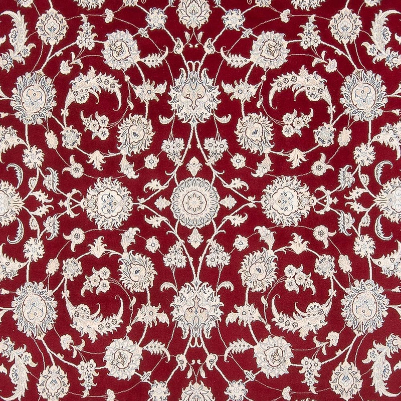 Persisk tæppe - Nain - Premium - 351 x 245 cm - rød