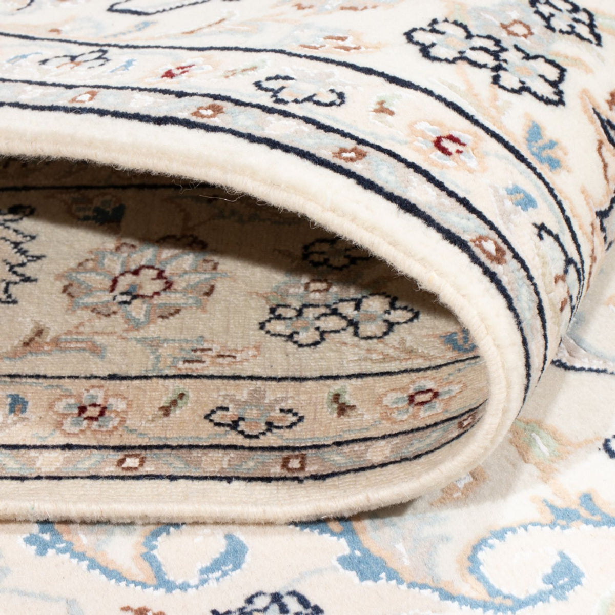 Persisk tæppe - Nain - Royal - 198 x 150 cm - creme