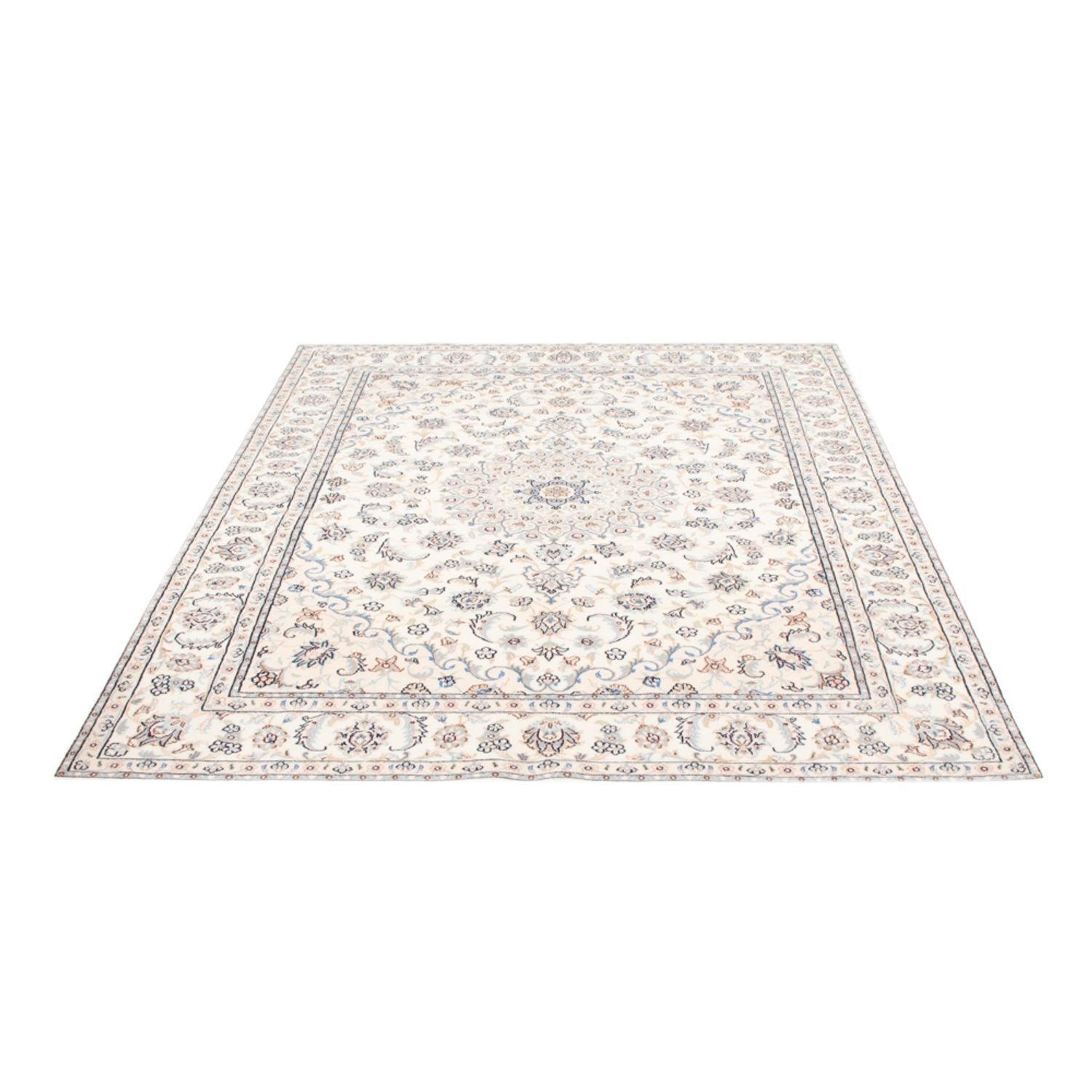 Persisk tæppe - Nain - Royal - 198 x 150 cm - creme