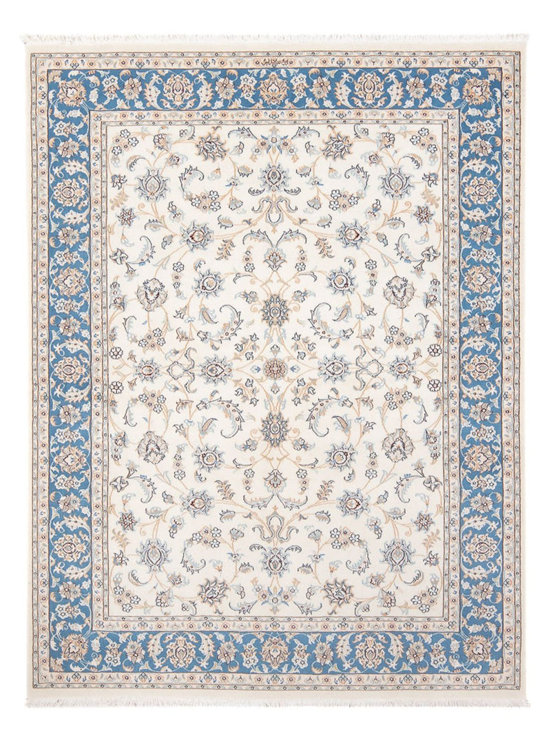 Persisk tæppe - Nain - Premium - 198 x 152 cm - creme