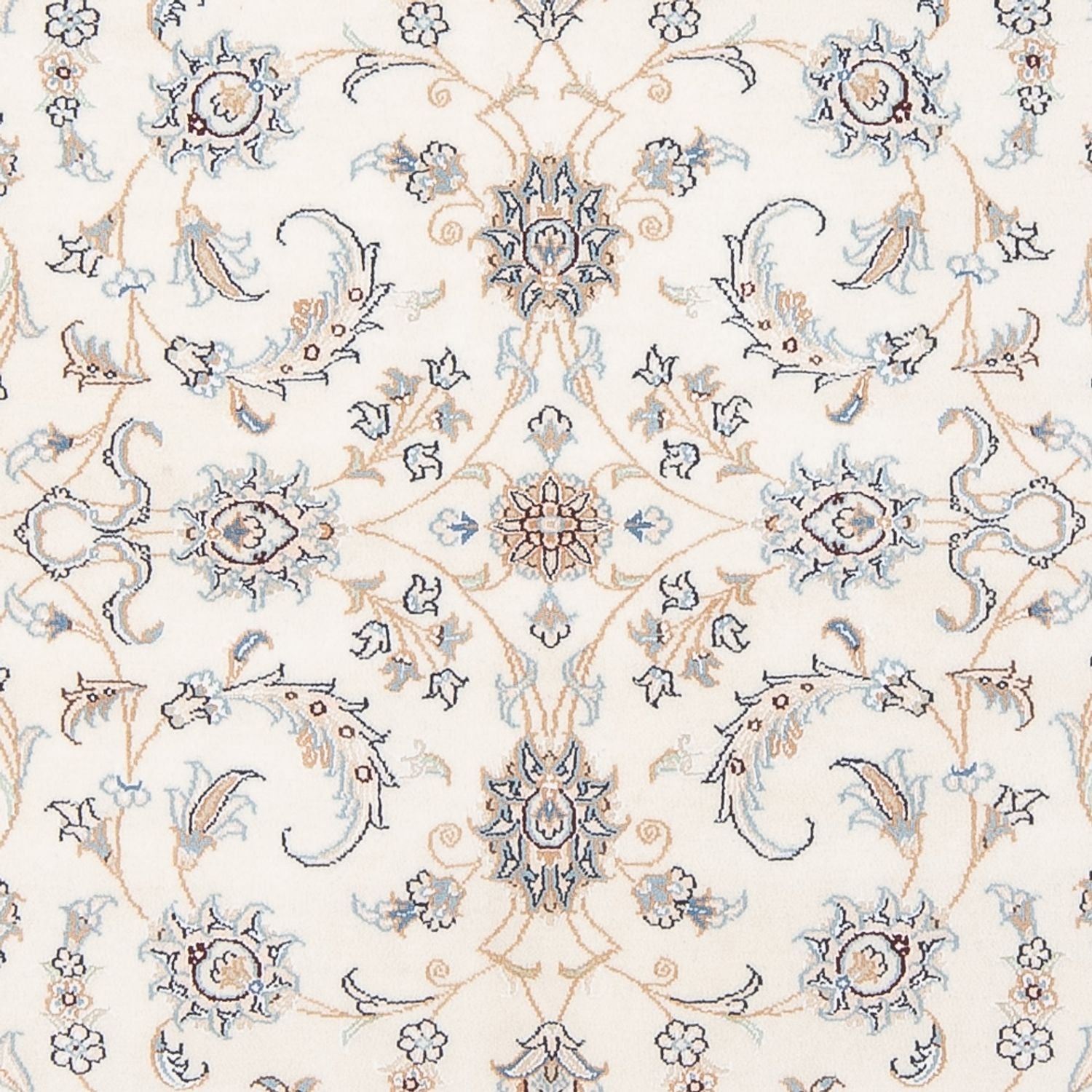 Persisk tæppe - Nain - Premium - 198 x 152 cm - creme