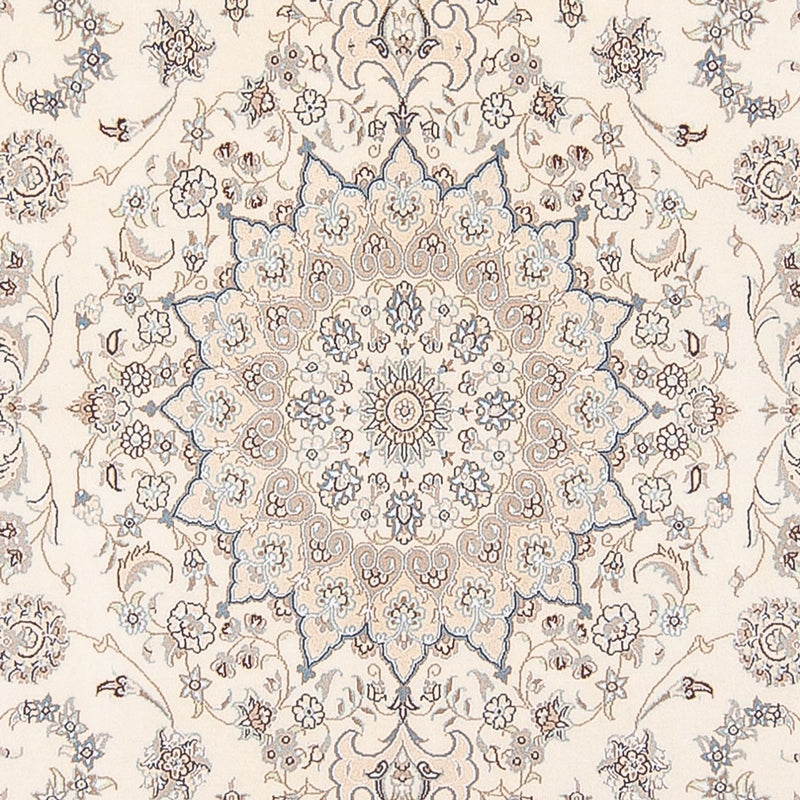 Persisk tæppe - Nain - Premium - 301 x 200 cm - creme