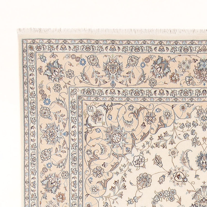 Persisk tæppe - Nain - Premium - 301 x 200 cm - creme