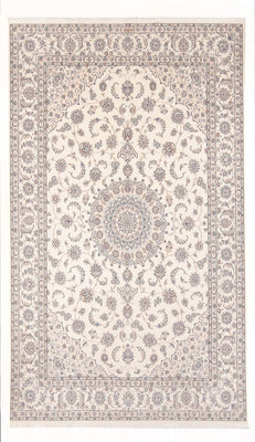 Persisk tæppe - Nain - Premium - 305 x 200 cm - creme
