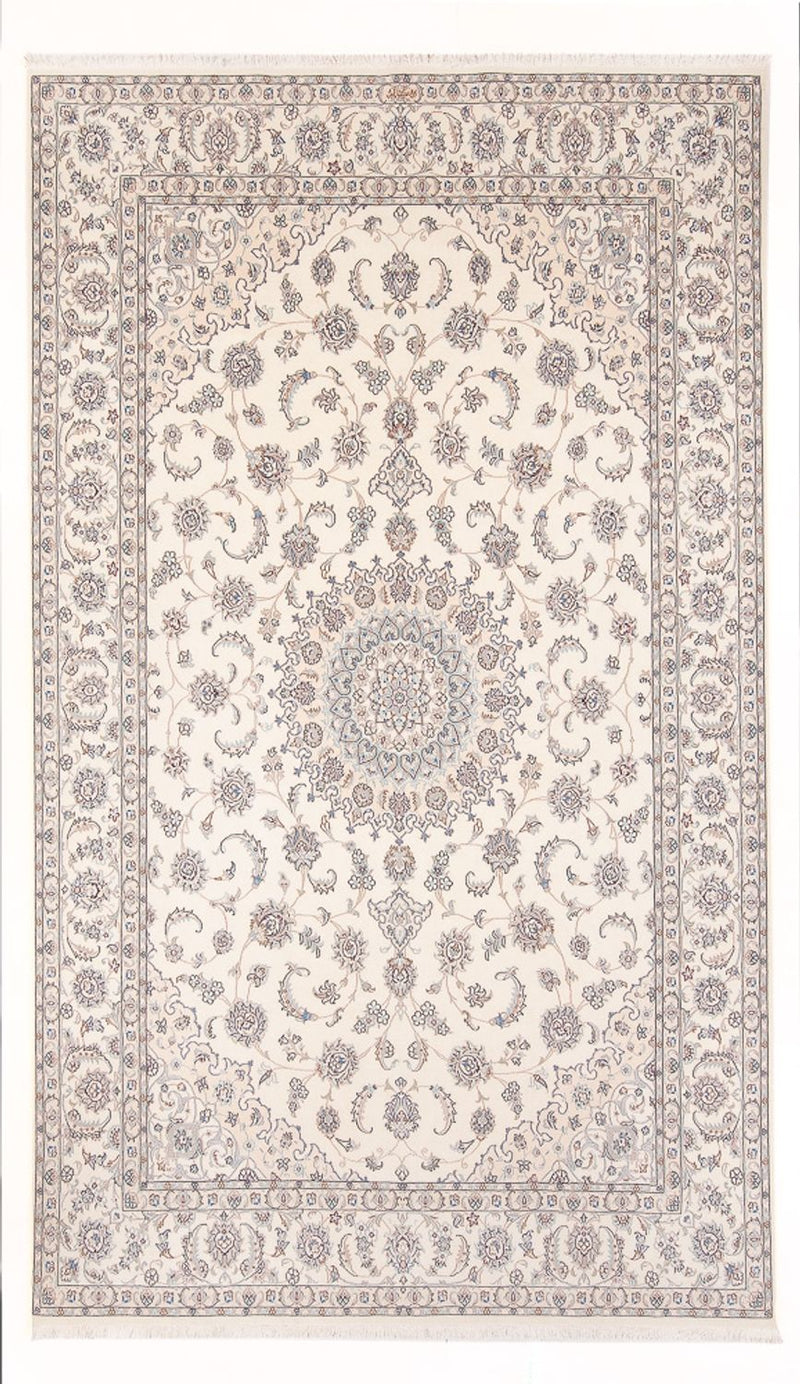 Persisk tæppe - Nain - Premium - 305 x 200 cm - creme