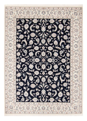 Persisk tæppe - Nain - 233 x 170 cm - mørkeblå