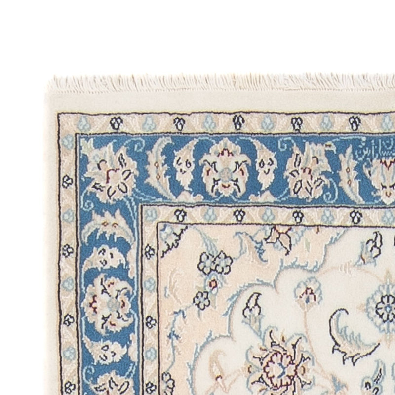 Løber Persisk tæppe - Nain - Premium - 300 x 80 cm - creme