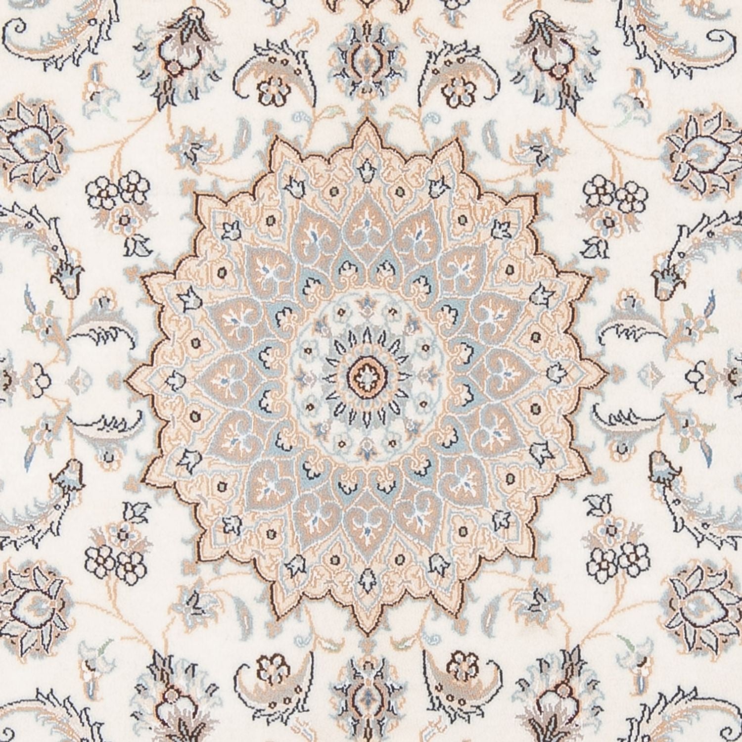 Persisk tæppe - Nain - Premium - 200 x 150 cm - creme