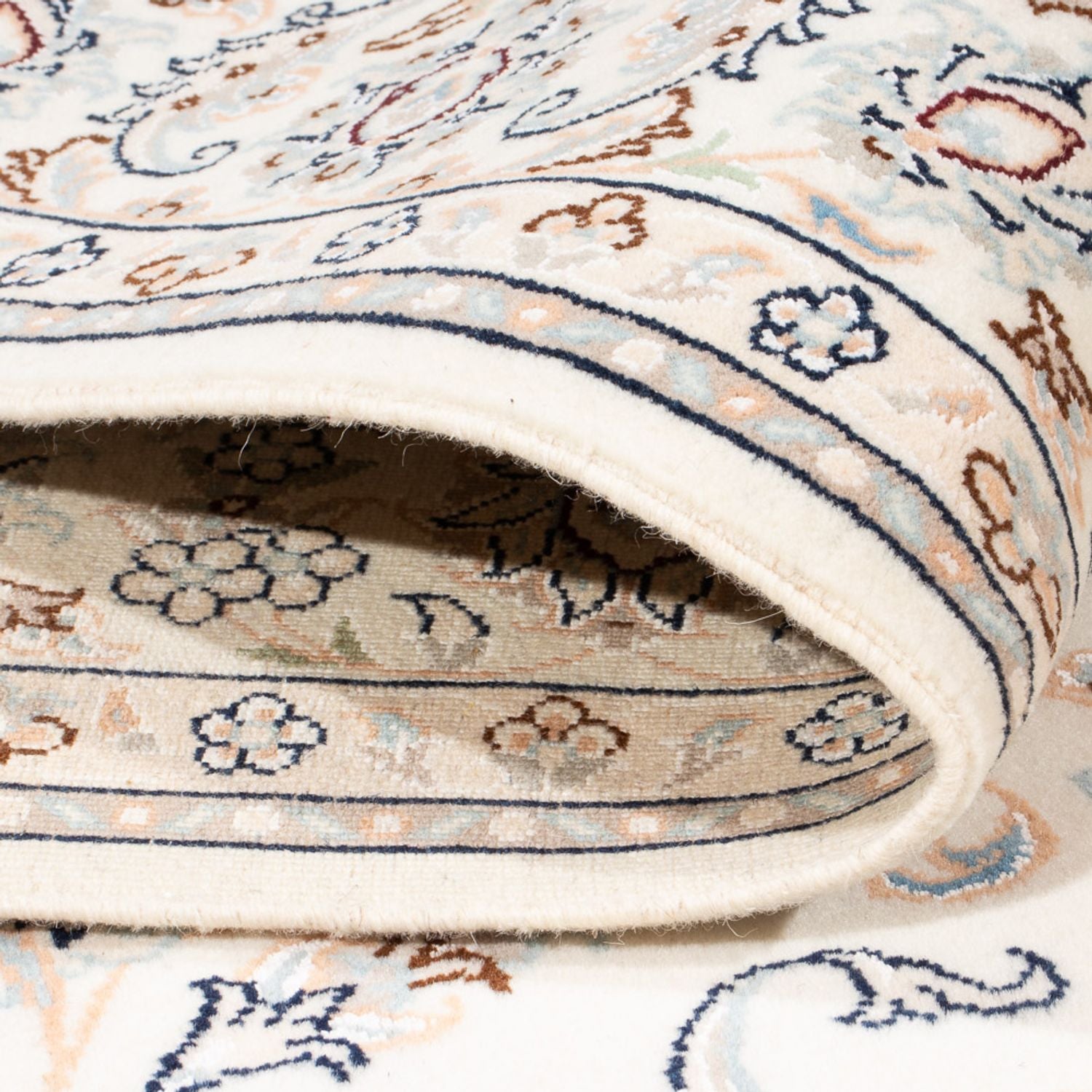 Persisk tæppe - Nain - Premium - 200 x 150 cm - creme