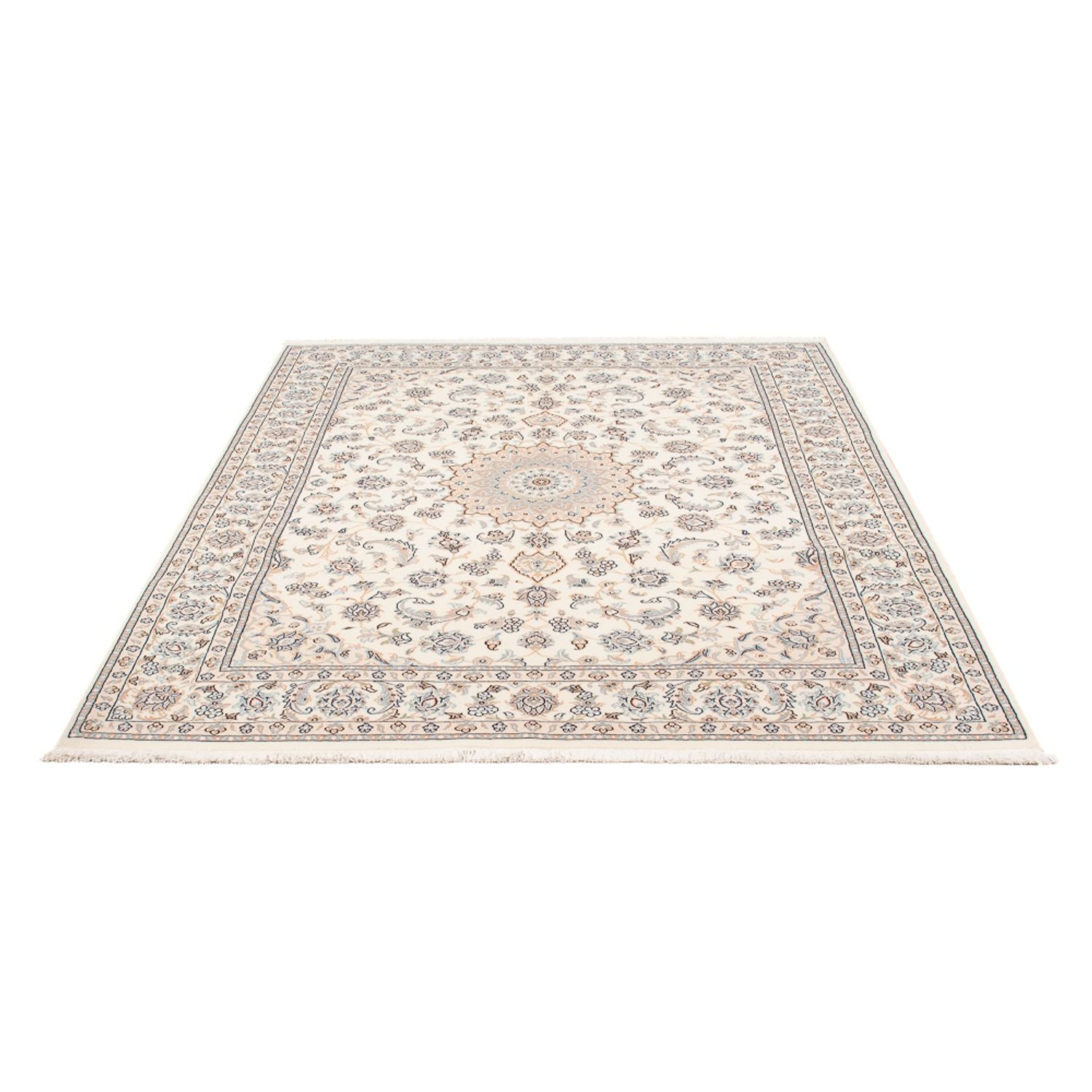 Persisk tæppe - Nain - Premium - 200 x 150 cm - creme