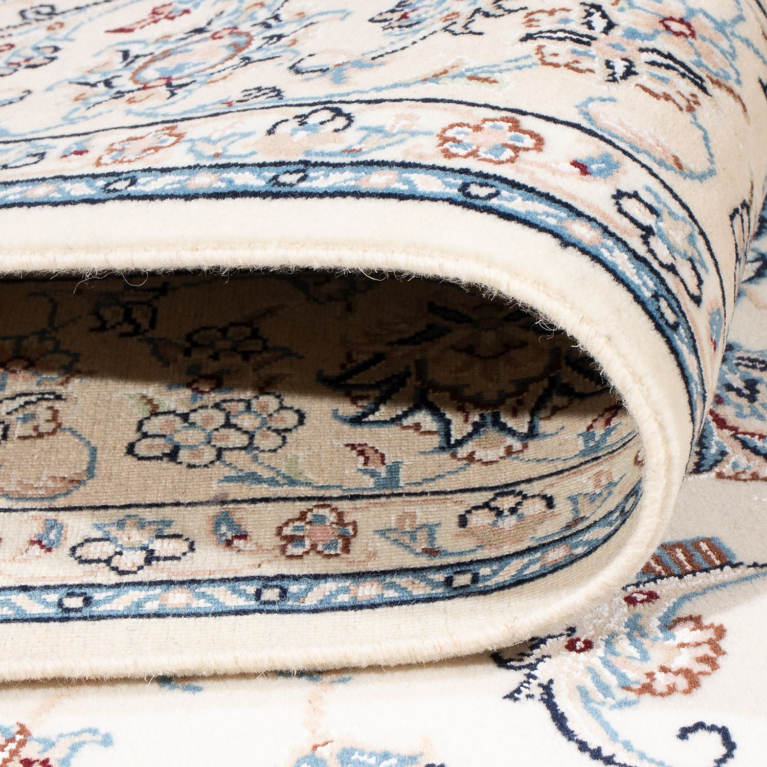 Persisk tæppe - Nain - Premium - 200 x 150 cm - creme