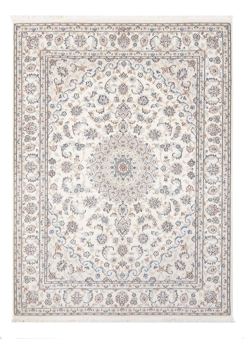 Persisk tæppe - Nain - Premium - 202 x 150 cm - creme