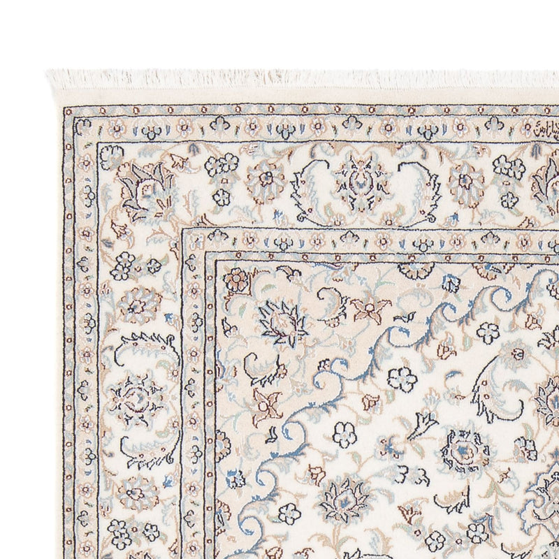 Persisk tæppe - Nain - Premium - 202 x 150 cm - creme