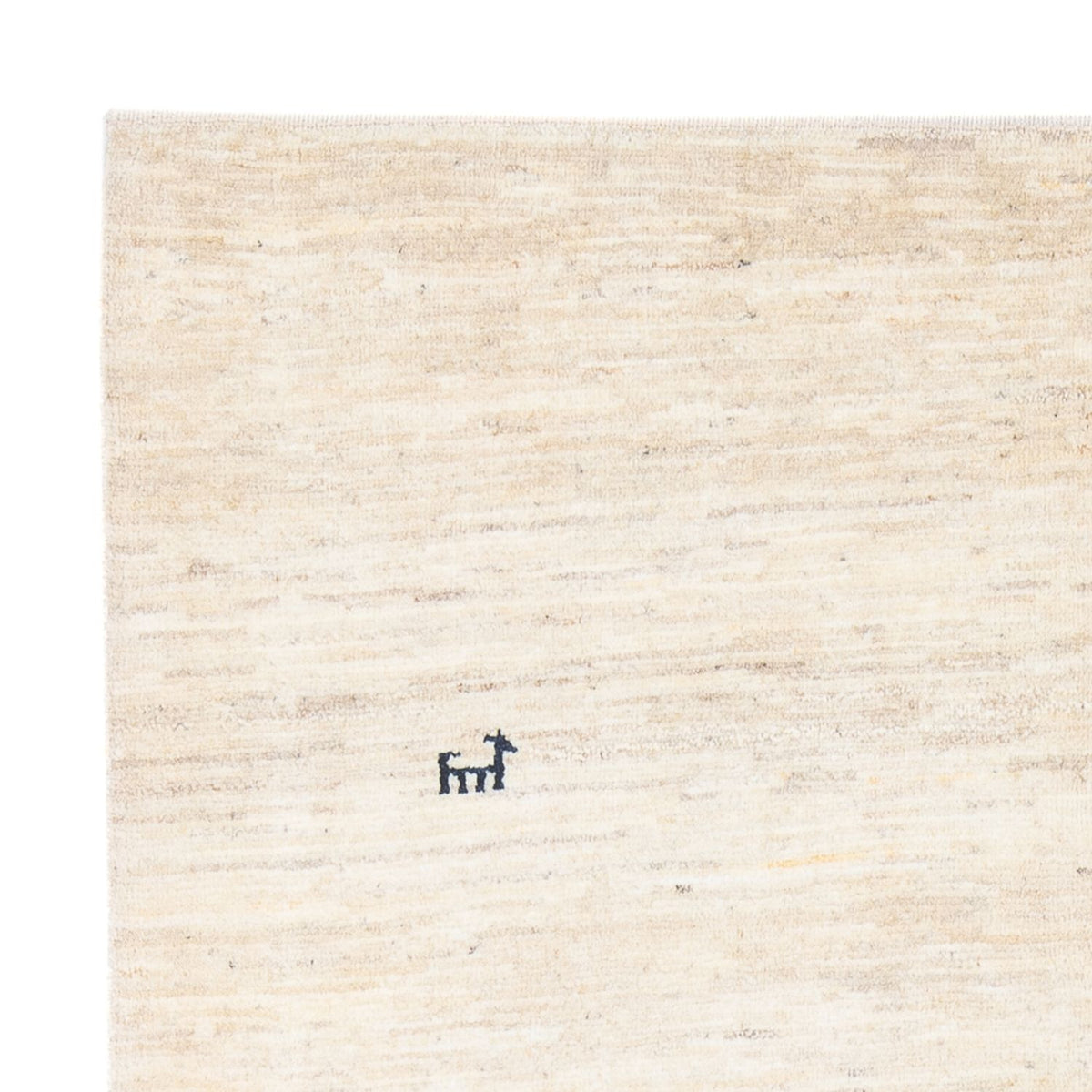 Gabbeh-tæppe - Persisk - 196 x 149 cm - beige