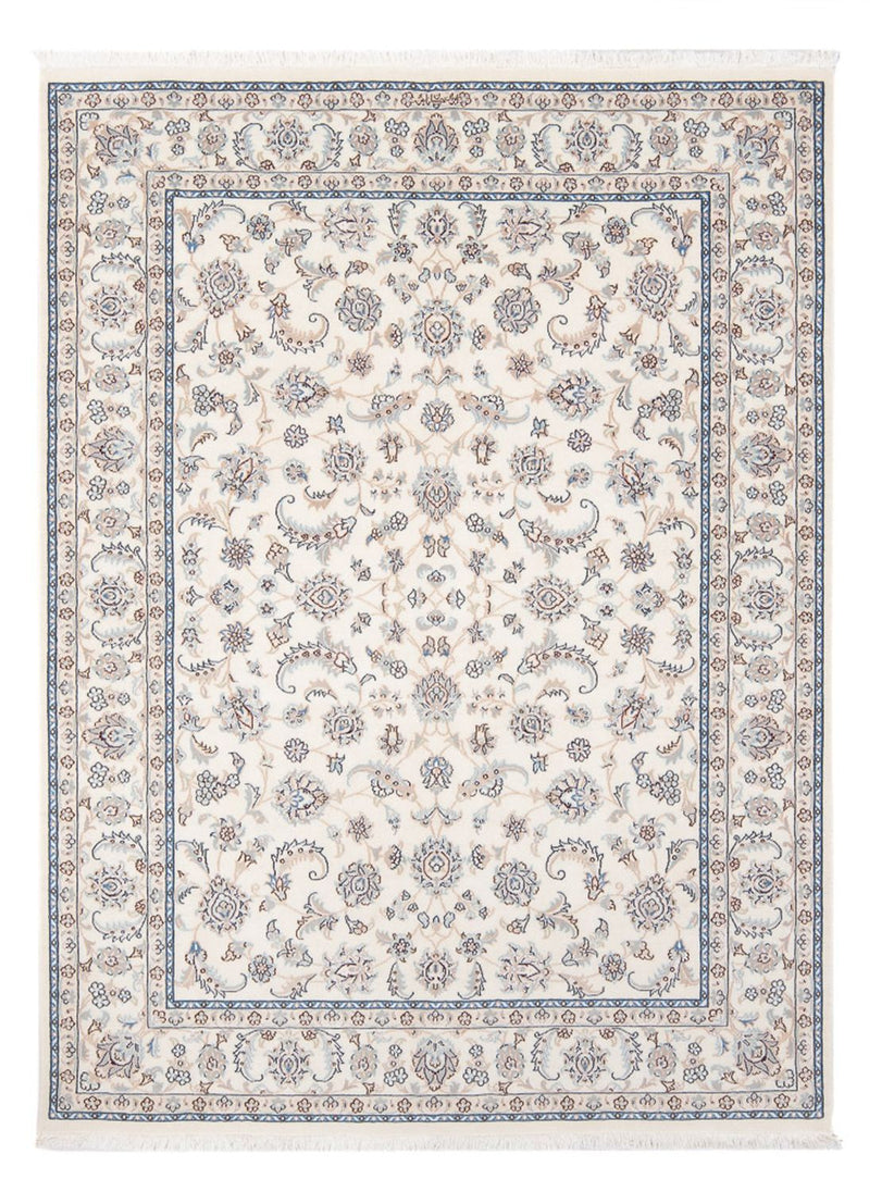 Persisk tæppe - Nain - Premium - 201 x 150 cm - creme