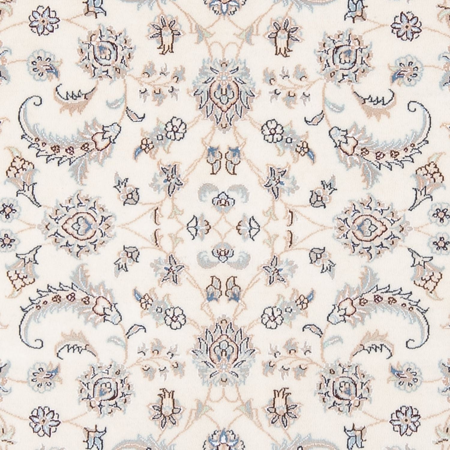 Persisk tæppe - Nain - Premium - 201 x 150 cm - creme