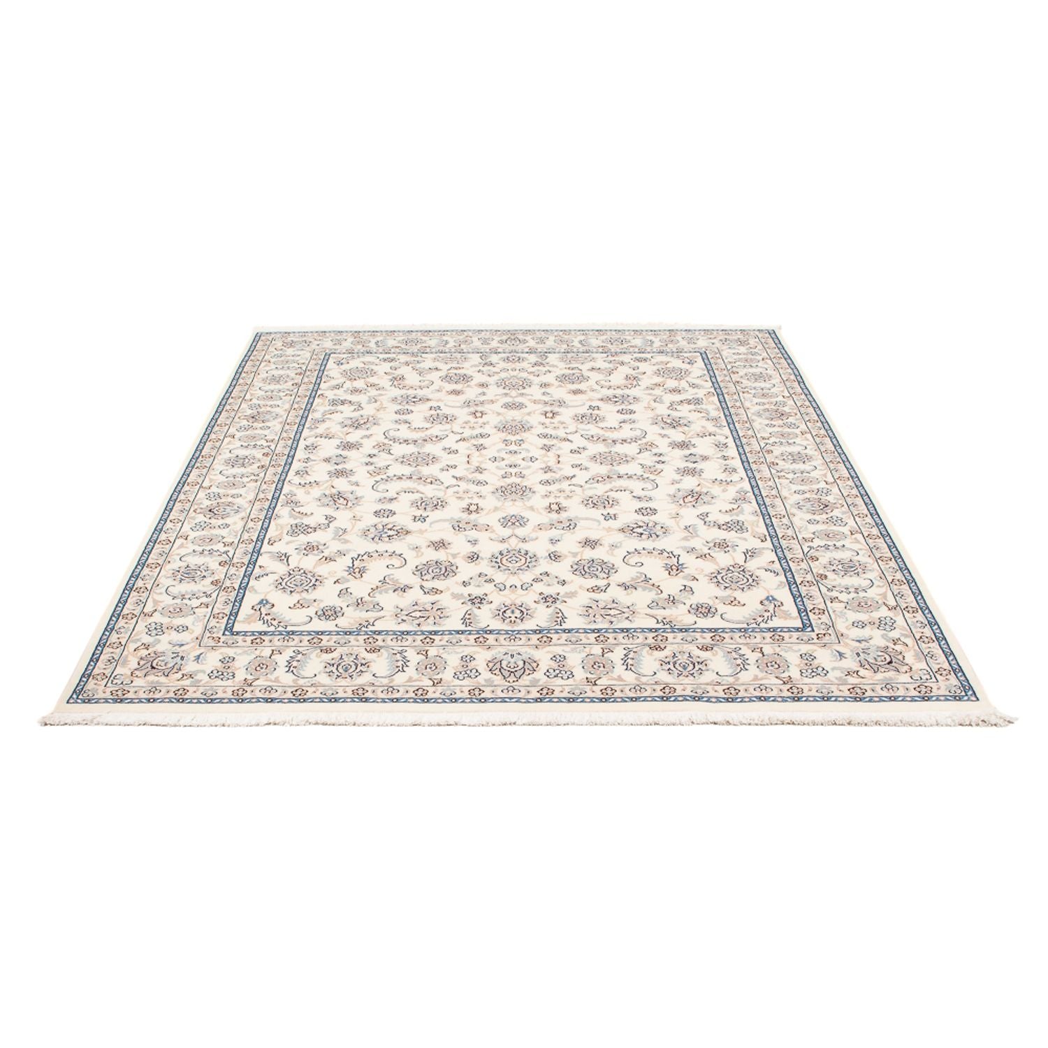 Persisk tæppe - Nain - Premium - 201 x 150 cm - creme