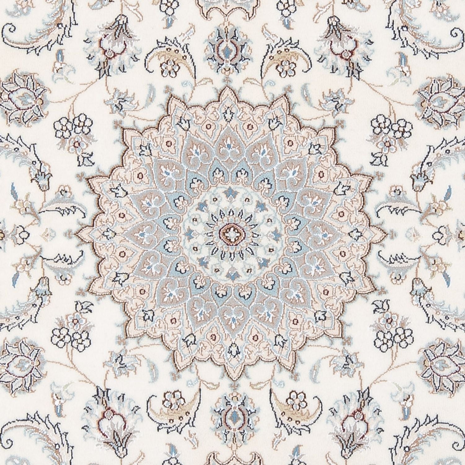 Persisk tæppe - Nain - Premium - 200 x 150 cm - creme