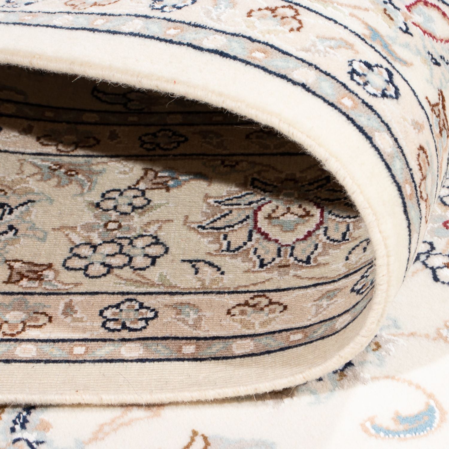 Persisk tæppe - Nain - Premium - 200 x 150 cm - creme