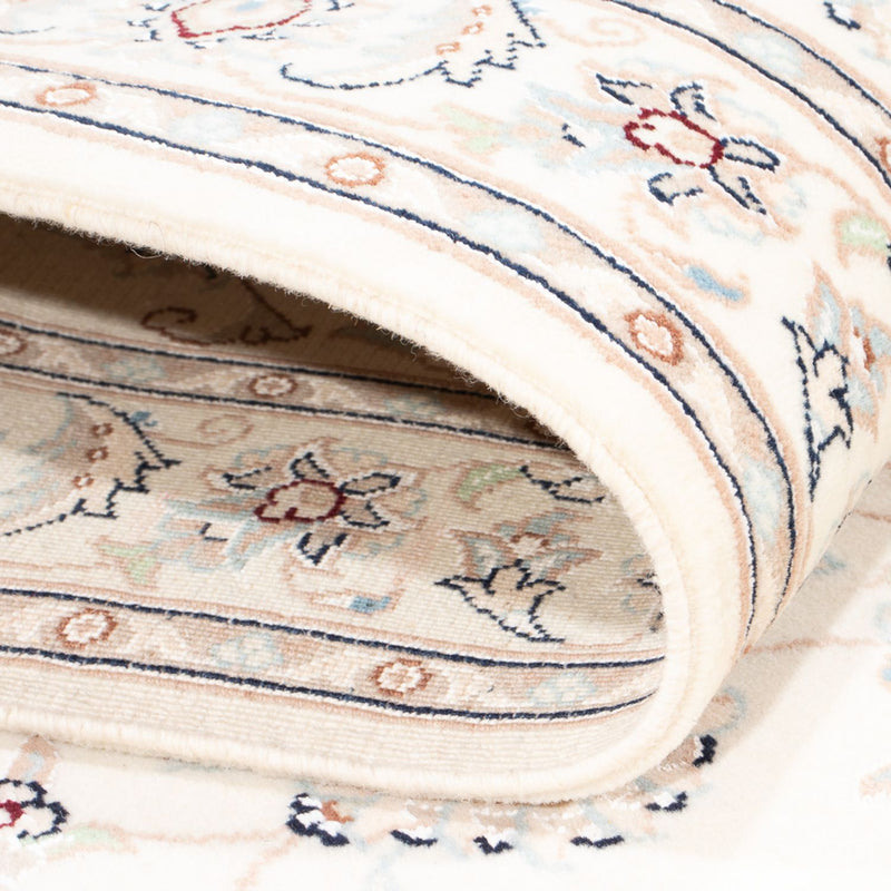 Løber Persisk tæppe - Nain - Premium - 309 x 90 cm - creme