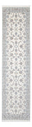 Løber Persisk tæppe - Nain - Premium - 301 x 82 cm - creme
