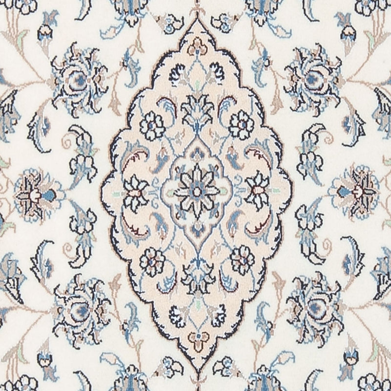 Løber Persisk tæppe - Nain - Premium - 343 x 84 cm - creme