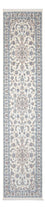 Løber Persisk tæppe - Nain - Premium - 345 x 84 cm - creme